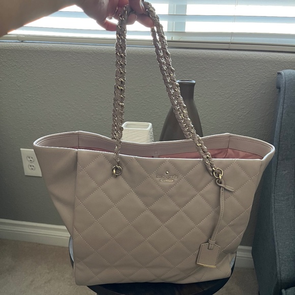 kate spade Handbags - KATE SPADE Emerson Francelle Tote color Mousse Frosting EUC
